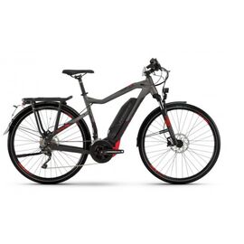 Электровелосипед HAIBIKE XDURO Trekking S 8.0 men 500Wh 2019, Вариант УТ-00285575: Размер: L (Рост: 175-185 см), Цвет: серо-красный, изображение  - НаВелосипеде.рф
