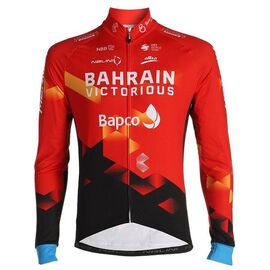 Велоджерси Merida Bahrain Victorious, длинный рукав, Вариант УТ-00286310: Размер: L , изображение  - НаВелосипеде.рф