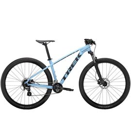 Горный велосипед Trek Marlin 5 27.5" 2022, Вариант УТ-00286324: Рама: S (Рост: 155-164.75 см), Цвет: Azure, изображение  - НаВелосипеде.рф