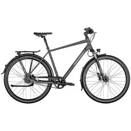 Городской велосипед Bergamont Horizon N8 Belt Gent 28" 2021, Вариант УТ-00286332: Рама: 48 см (Рост: 156-167 см), Цвет: Dark Grey, изображение  - НаВелосипеде.рф
