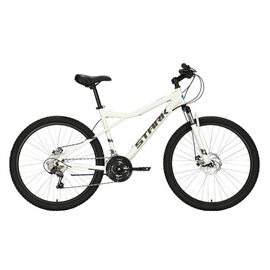 Горный велосипед Stark Slash 26.1 D 26" 2021, Вариант УТ-00271656: Рама: 16" (Рост: 150-165 см), Цвет: чёрный/чёрный, изображение  - НаВелосипеде.рф
