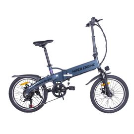 Электровелосипед HIPER Engine BF204 20" 2021, HE-BF204 Blue Metallic, Вариант УТ-00286796: Рама: one size, Цвет: синий металлик, изображение  - НаВелосипеде.рф