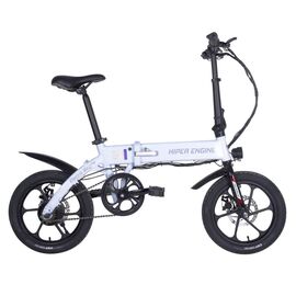 Электровелосипед HIPER Engine BL140 16" 2021, HE-BL140 White, Вариант УТ-00286801: Рама: one size, Цвет: белый жемчуг, изображение  - НаВелосипеде.рф