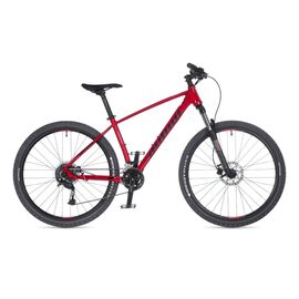 Горный велосипед AUTHOR Pegas 27.5" 2022, Вариант УТ-00287222: Рама: 17" (Рост: 155-172 см), Цвет: красный/черный/белый, изображение  - НаВелосипеде.рф