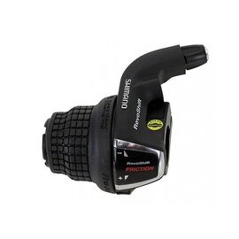Шифтер велосипедный Shimano Revoshifter SL-RS35-L, левый, врвщающийся, для 3-скоростей, с тросом, ST (590038), изображение  - НаВелосипеде.рф