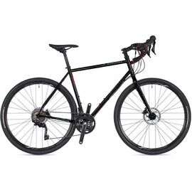 Циклокроссовый велосипед AUTHOR Ronin 28" 2022, Вариант УТ-00287591: Рама: 54 см (Рост: 176-188 см), Цвет: черный, изображение  - НаВелосипеде.рф