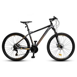 Горный велосипед HORST Dominator 27.5" 2022, Вариант УТ-00287592: Рама: 17" (Рост: 160-170 см), Цвет: серый/оранжевый/черный, изображение  - НаВелосипеде.рф