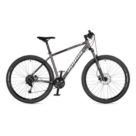 Горный велосипед AUTHOR Solution 29" 2022, Вариант УТ-00287225: Рама: 17" (Рост: 168-179 см), Цвет: серебро/белый/черный, изображение  - НаВелосипеде.рф