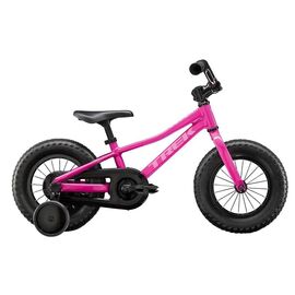Детский велосипед Trek Precaliber 12 Girls 12" 2022, Вариант УТ-00287486: Возраст: 3-4 года (Рост: 90-102 см), Цвет: Flamingo Pink, изображение  - НаВелосипеде.рф