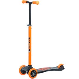 Самокат-кикборд Novatrack Rainbow Start, 120/80 мм, оранжевый, 120.NRAINBOW.OR20, 2020, изображение  - НаВелосипеде.рф