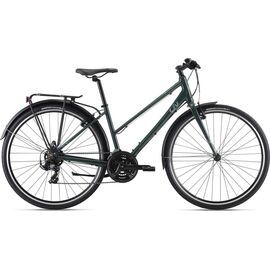 Женский велосипед Liv Alight 3 City 28" 2021, Вариант УТ-00287609: Рама: M (Рост: 164-175 см), Цвет: Trekking Green, изображение  - НаВелосипеде.рф