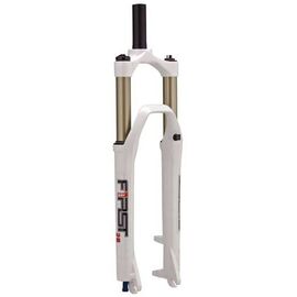 Вилка велосипедная RST F1RST Air 30, 26"х 28,6, пружинно-эластомерная, белая, 6-412  , изображение  - НаВелосипеде.рф