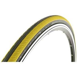 Покрышка для велосипеда VITTORIA 700x23С (23-622) RUBINO III слик 60TPI 305г черно-желтая 11-705, изображение  - НаВелосипеде.рф