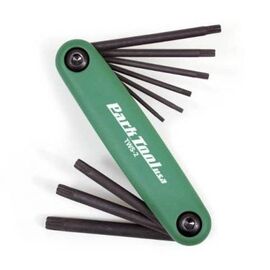 Мультитул Park Tool, складной, торкс, T7/9/10/15/20/25/27/30/40 PTLTWS-2, изображение  - НаВелосипеде.рф