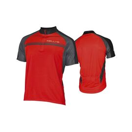 Джерси KELLYS Pro Sport, короткий рукав, 100% полиэстер, красный, Jersey short sleeve Pro Sport, red, Вариант УТ-00017455: Размер M, изображение  - НаВелосипеде.рф