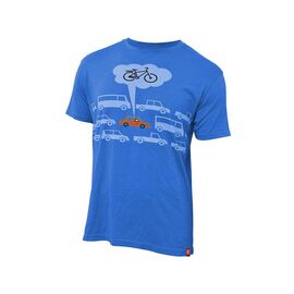 Футболка KELLYS муж. "Traffic", 100% хлопок, синяя, M, Men's Traffic Tshirt blue, изображение  - НаВелосипеде.рф