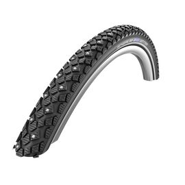 Велопокрышка Schwalbe Marathon Winter 26x1.75 (47-559), зимняя 200 шипов, черная, 11136448, изображение  - НаВелосипеде.рф