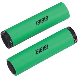 Грипсы велосипедные BBB StickyFix, 130 mm, силикон, зеленые, BHG-35, изображение  - НаВелосипеде.рф