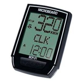 Велокомпьютер BBB MicroBoard, 8 функций, беспроводной, черный, BCP-31W, изображение  - НаВелосипеде.рф