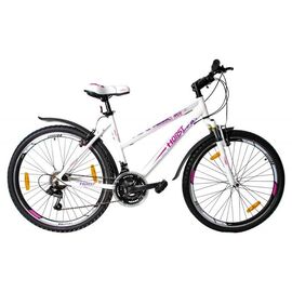 Горный велосипед HORST Blume 26" 2017, Вариант УТ-00034240: Рама: 16" (рост: 145-165 см), цвет: бело-фиолетовый, изображение  - НаВелосипеде.рф
