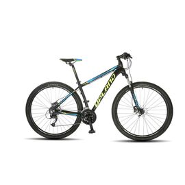Горный велосипед Upland Vanguard 500-29ER 29" 2017, Вариант УТ-00032990: Рама 17,5", рост 161-171 см, черный/синий/зеленый, изображение  - НаВелосипеде.рф