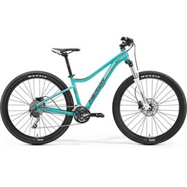 Горный велосипед Merida Juliet 7.300 2017, Вариант УТ-00037451: Рама: 17" (Рост: 170 - 175 cm), Цвет: матовый бирюзовый, изображение  - НаВелосипеде.рф