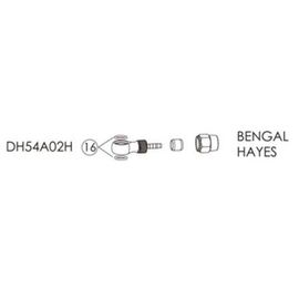 Фиттинги и переходники BENGAL для гидролиний BENGAL, HAYES в блистере, DH54A02H, изображение  - НаВелосипеде.рф