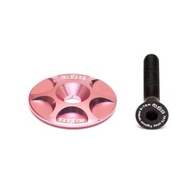 Крышка рулевой колонки A2Z, CNC 6061, болт алюминиевый 7075-T6, розовый, S-Cap-9, изображение  - НаВелосипеде.рф