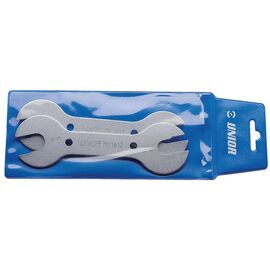 Ключи конусные UNIOR, комплект 2 штуки, сталь, 1612PB, изображение  - НаВелосипеде.рф