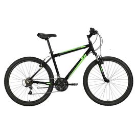 Горный велосипед Black One Onix 26 Alloy 26" 2021, Вариант УТ-00287481: Рама: 16" (Рост: 165-171 см), Цвет: черный/зеленый/серый, изображение  - НаВелосипеде.рф