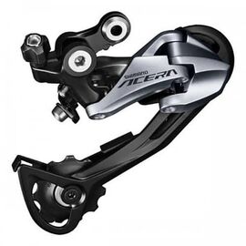Переключатель скоростей велосипедный Shimano Acera RD-M3000-SGS, задний, 9 скоростей, под болт, черный, ST (370115), изображение  - НаВелосипеде.рф