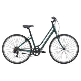 Женский велосипед Liv Flourish 4 28" 2021, Вариант УТ-00287616: Рама: M (Рост: 165-182 см), Цвет: Trekking Green, изображение  - НаВелосипеде.рф