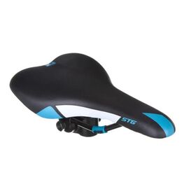 Велоседло STG, VD-1116c-01, с логотипом STG, Х82584, изображение  - НаВелосипеде.рф