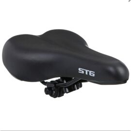 Велоседло STG 608-VLB-J, с логотипом, Х74371-5, изображение  - НаВелосипеде.рф