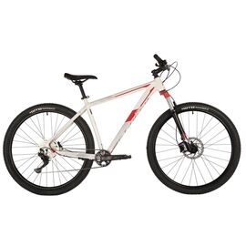 Горный велосипед STINGER RELOAD EVO 29" 2021, Вариант УТ-00286288: Рама: 18" (Рост: 168-178 см), Цвет: белый, изображение  - НаВелосипеде.рф