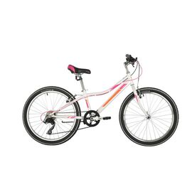 Подростковый велосипед FOXX JASMINE 24" 2021, Вариант УТ-00287149: Рама: 12" (Рост: 125-150 см), Цвет: белый, изображение  - НаВелосипеде.рф