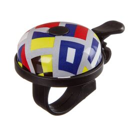 Звонок велосипедный STG, ударный, цветной, Х66530, изображение  - НаВелосипеде.рф