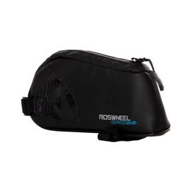 Велосумка Roswheel 121452, на раму, 0.9 л, нейлон, чёрный, Х103242, изображение  - НаВелосипеде.рф