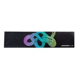 Шкурка STG для платформы трюкового самоката, 116*505 мм, черный с рисунком, Х103627, изображение  - НаВелосипеде.рф