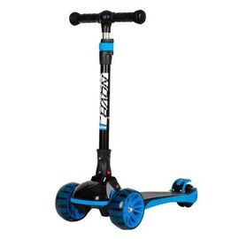 Самокат для детей Novatrack RainBow, широкие светящиеся колеса PU, 120BB.RAINBOW.BBL22, изображение  - НаВелосипеде.рф