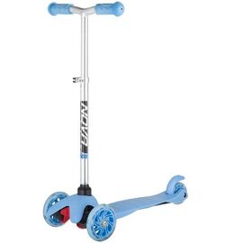 Самокат Novatrack Disco-kids Basic, 120*76 мм, эргономичный, голубой, 120H.DISCOKIDS.BL20, изображение  - НаВелосипеде.рф