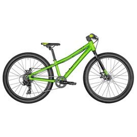 Подростковый велосипед Bergamont Revox Lite Boy 24" 2021, Вариант УТ-00288334: Рама: 31 (Рост: 130-145 см), Цвет: зеленый, изображение  - НаВелосипеде.рф