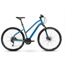 Женский велосипед GHOST Square Cross Base 28" 2021, Вариант УТ-00289116: Рама: M (Рост: 165-180 см), Цвет: синий/голубой, изображение  - НаВелосипеде.рф