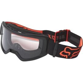 Очки велосипедные Fox Main Stray Goggle, Black/Orange, 25834-016-OS, изображение  - НаВелосипеде.рф