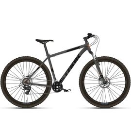Горный велосипед Stark Hunter 27.2 D 27,5" 2021, HD00000019, Вариант УТ-00289714: Рама: 16" (Рост: 155-167 см), Цвет: черный/серый, изображение  - НаВелосипеде.рф