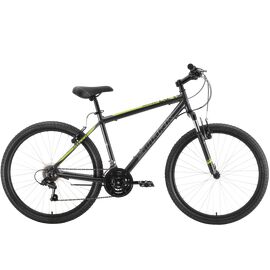Горный велосипед Stark Outpost 26.1 V 26", 2022, HQ-0008226, Вариант УТ-00289948: Рама: 16" (Рост: 155-168 см), Цвет: черный/зеленый, изображение  - НаВелосипеде.рф