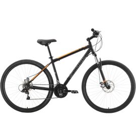 Горный велосипед Stark Outpost 29.1 D 29", 2022, HQ-0005215, Вариант УТ-00289984: Рама: 18" (Рост: 168-178 см), Цвет: черный/оранжевый, изображение  - НаВелосипеде.рф