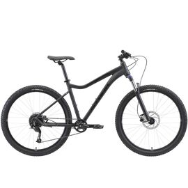 Горный велосипед Stark Tactic 27.4 HD 27,5" 2021, Вариант УТ-00290182: Рама: 16" (Рост: 155-168 см), Цвет: черный/серый, изображение  - НаВелосипеде.рф