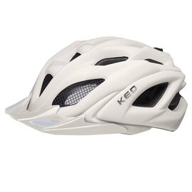 Шлем велосипедный KED Neo Visor Ash Light Matt 2021, 11213232508, Вариант УТ-00288295: Размер: 59-64 см, изображение  - НаВелосипеде.рф