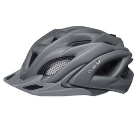 Шлем велосипедный KED Neo Visor Dark Grey Matt 2021, Вариант УТ-00288296: Размер: 59-64 см, изображение  - НаВелосипеде.рф